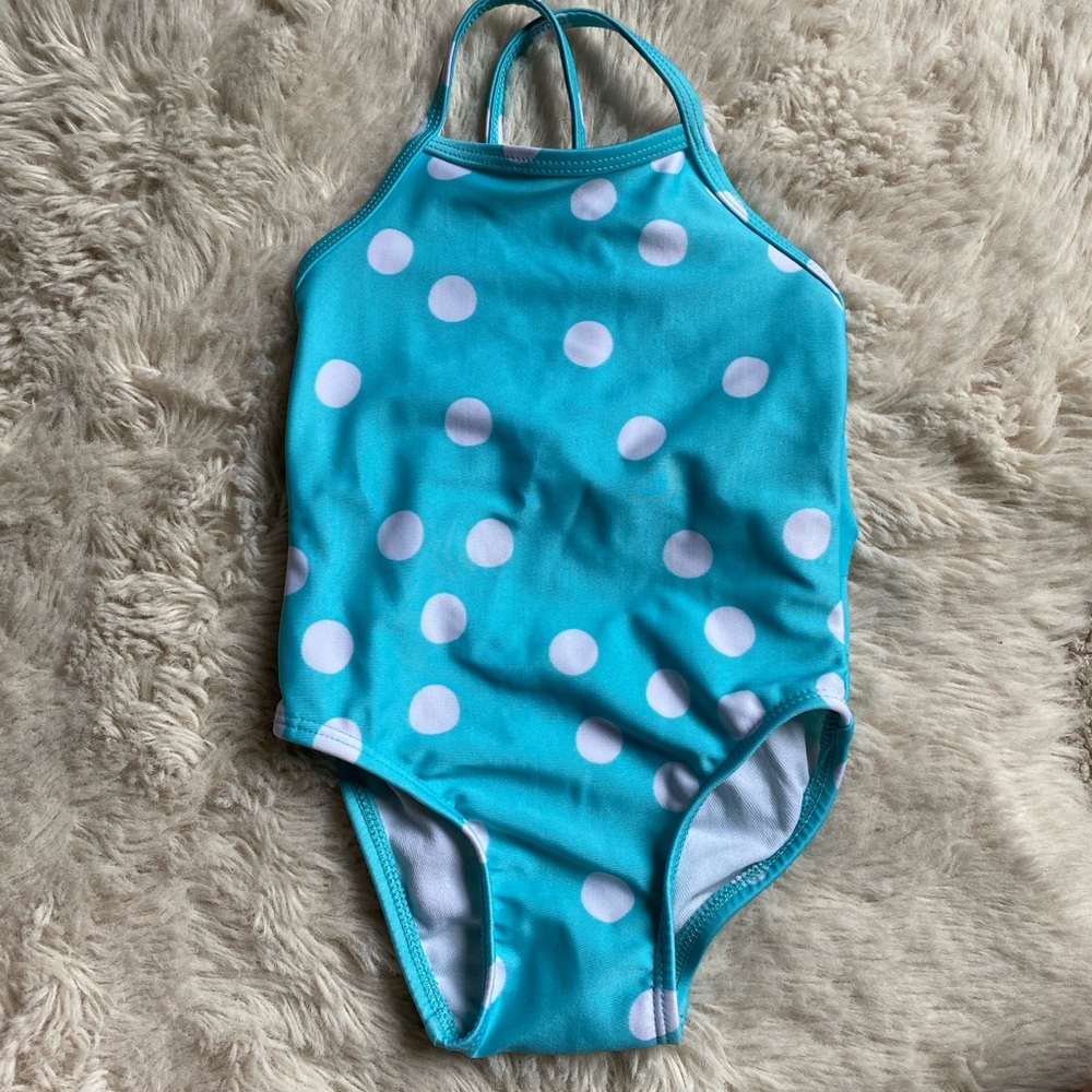 Cat & Jack Polka Dot Swim Suit